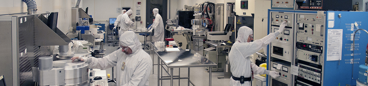 CNF staff operate tools in the cleanroom etching aisle