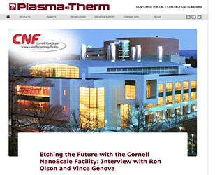Etching the Future with CNF & Plasma-Therm