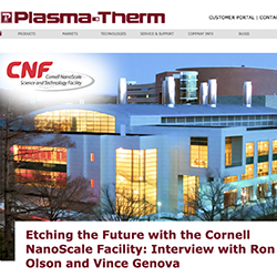 Plasma-Therm CNF Interview Blog