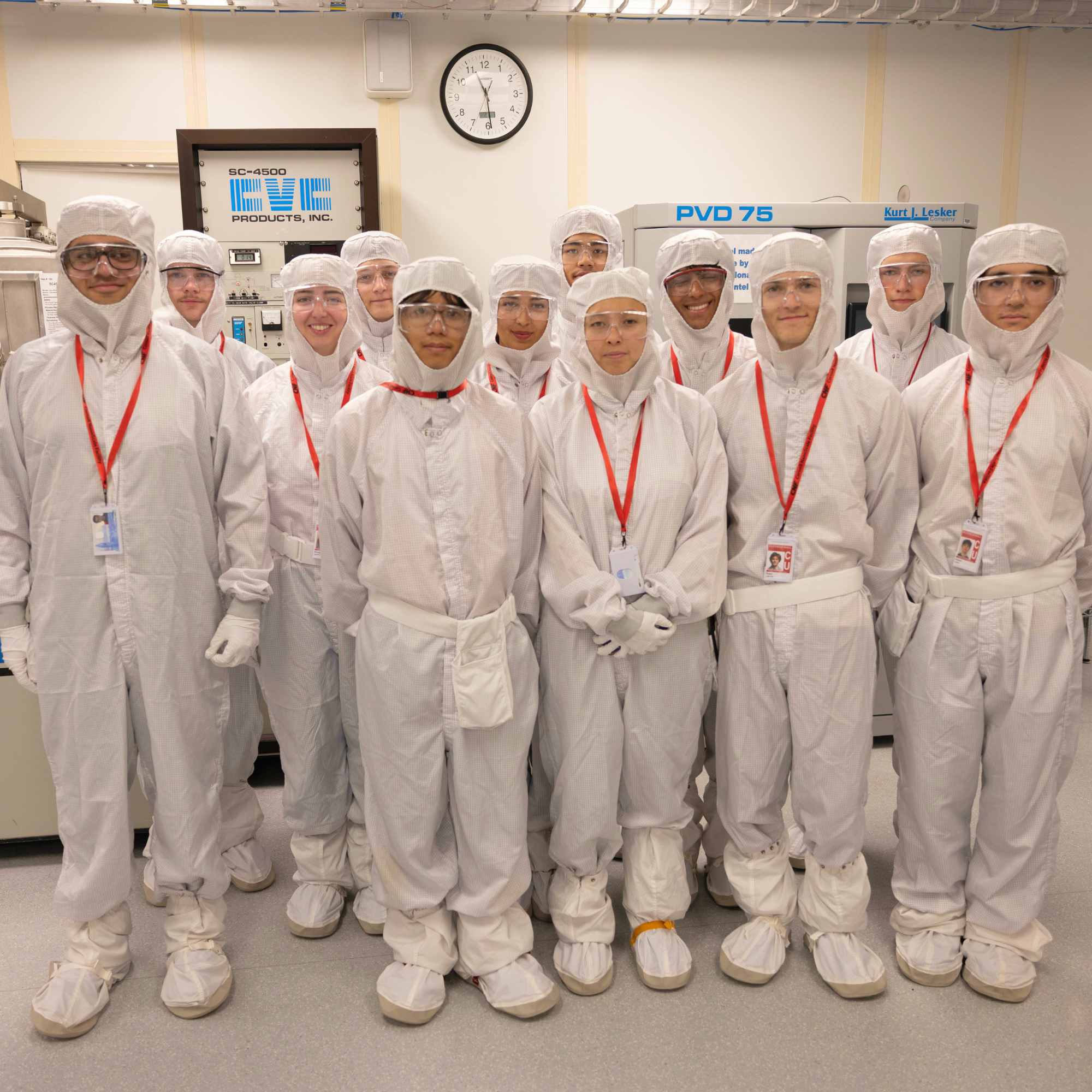 REU's in the Cleanroom