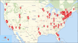 Thumbnail Map of CNF User Geography