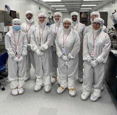 The 2023 CNF REU Undergraduate Researchers (Photo by Ron Olson)