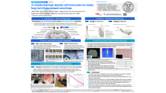A miniaturized high-density soft brain probe for stable, long-term hippocampus recordings