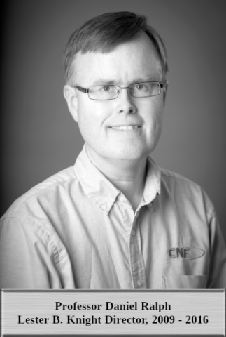Professor Daniel Ralph Lester B. Knight Director, 2009 - 2016