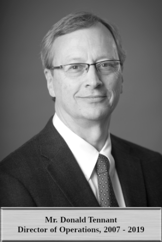 Mr. Donald Tennant Director of Operations, 2007 - 2019